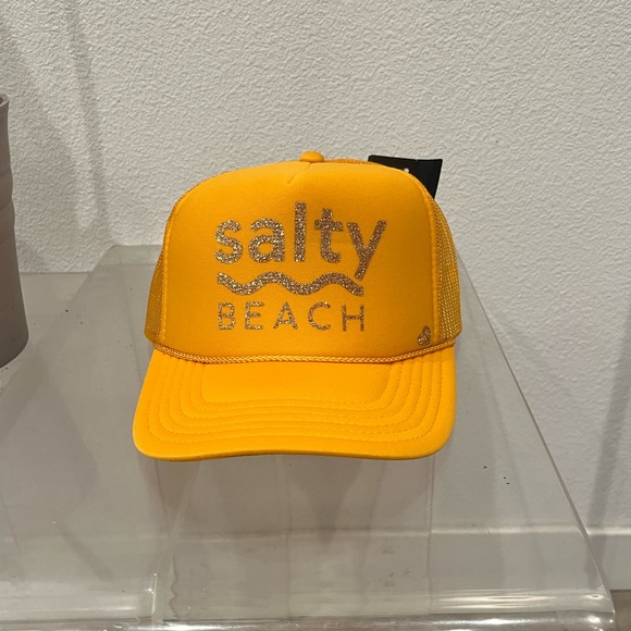 Mother Trucker Salty Beach Hat NEW - Picture 1 of 2
